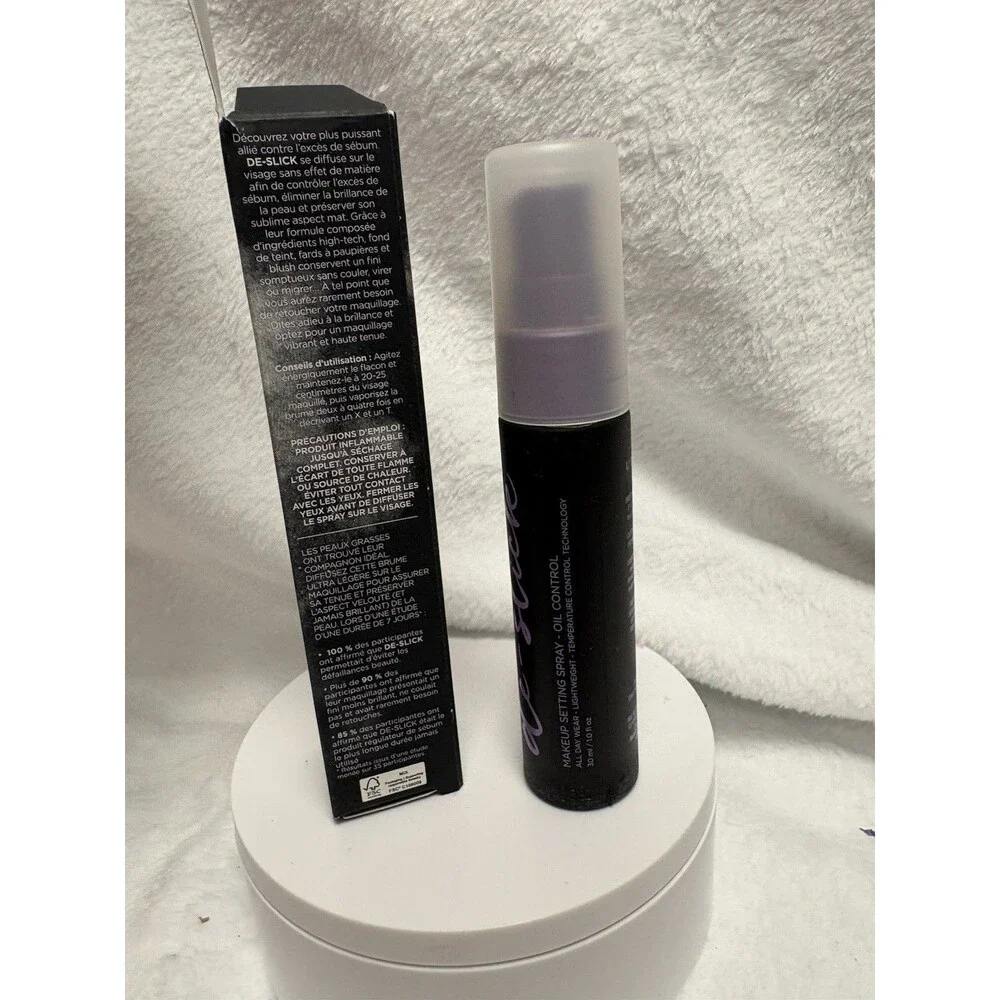 Urban Decay de slick Oil Control Makeup Setting Spray 1.0 fl oz 30ml Brand New!!